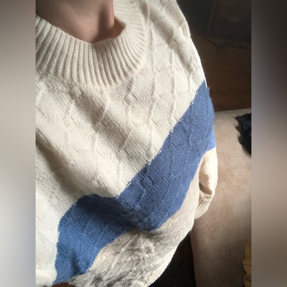 Colour blocked knit sweater - Picture 3 of 5